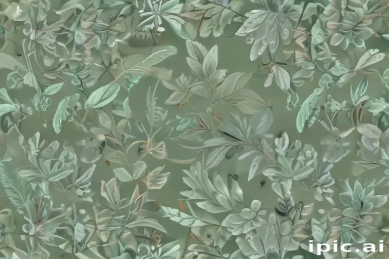 sage green backround
