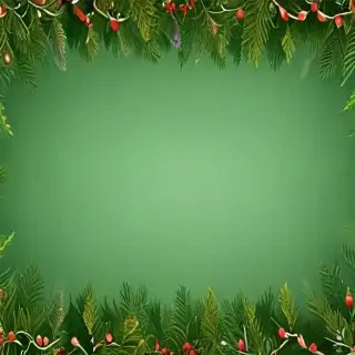 christmas background green