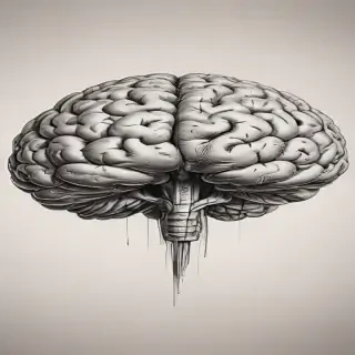 brain sketch