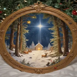 christmas back rounds