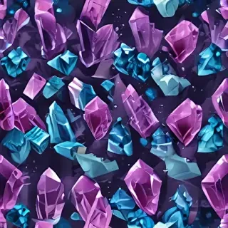 crystals background