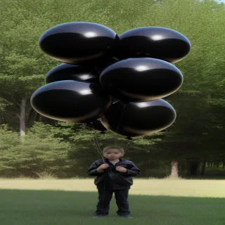 black balloon png