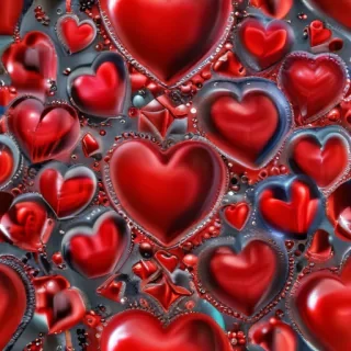 background hearts