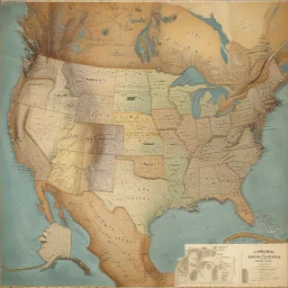 map of the united states of america