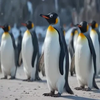 penguin background