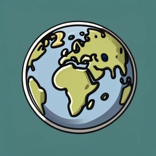 earth cartoon drawing