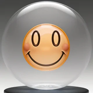 transparent smiley face