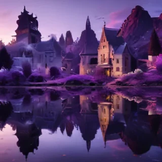 aesthetic purple pictures