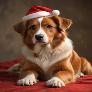dog pictures christmas
