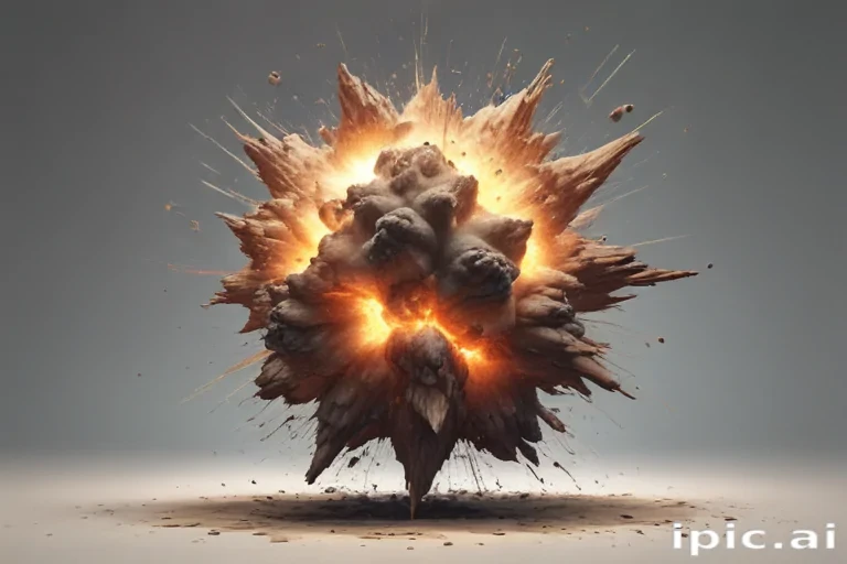 explosion transparent background