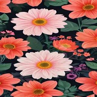 flowers with no background