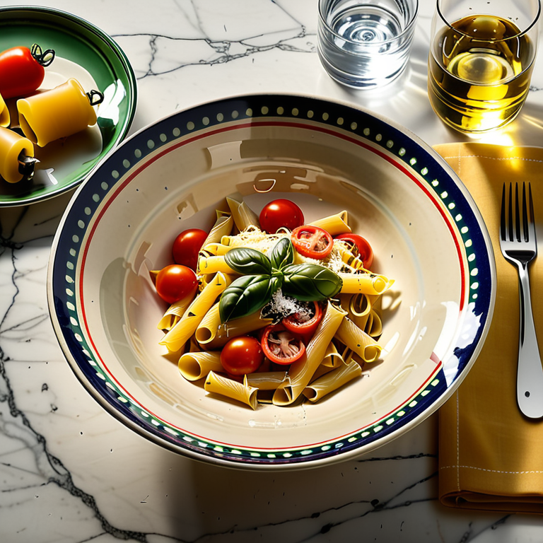 pasta bowl made in italy