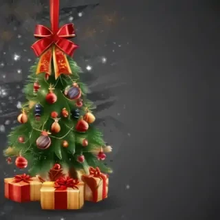 merry christmas clipart transparent background
