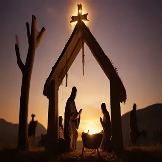 manger scene images free