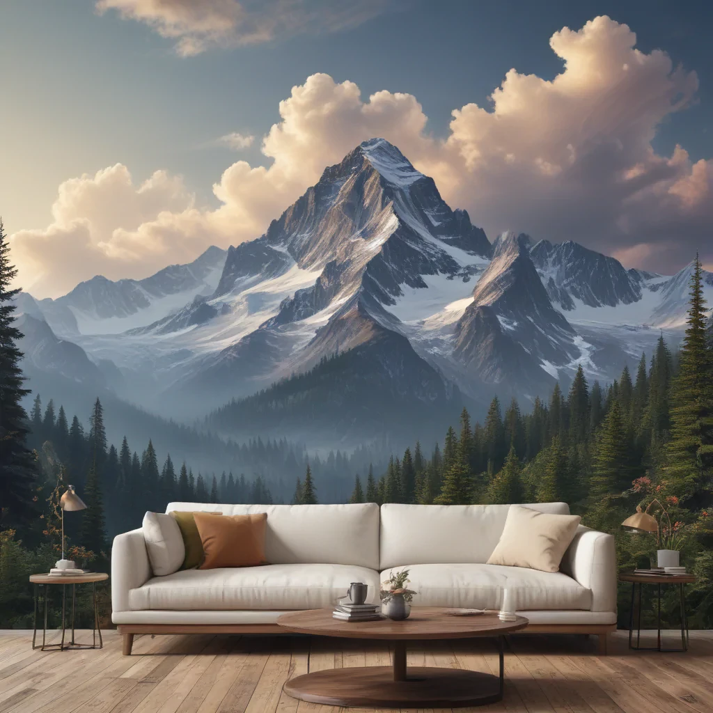 aesthetic mountain wallpaper