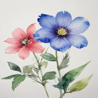 watercolor flower images