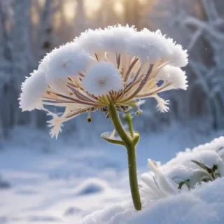 winter flower wallpaper background
