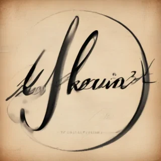 kevin in cursive