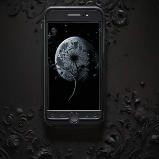 wallpaper black mobile