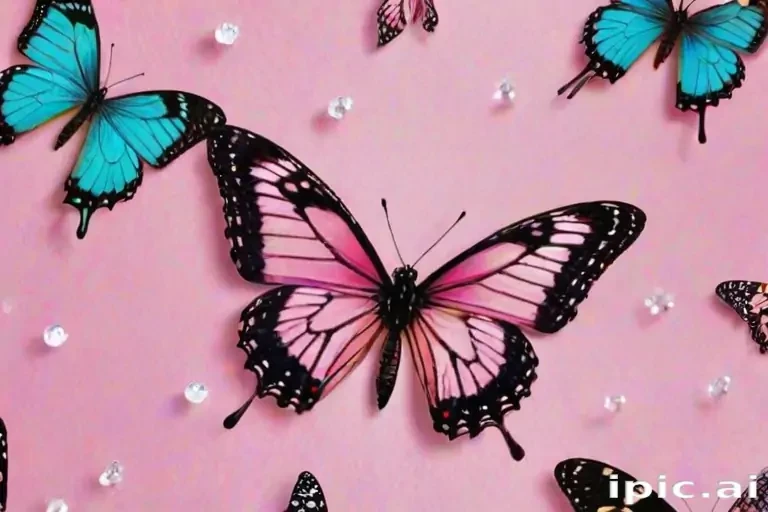 aesthetic butterfly wallpaper