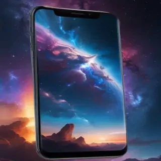 space background phone