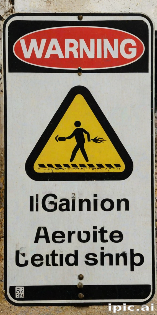 warning sign