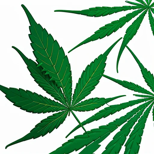 marijuana leaf transparent background