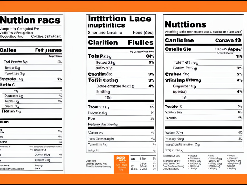 simply orange juice nutrition label