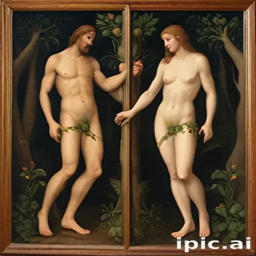 pictures of adam and eve
