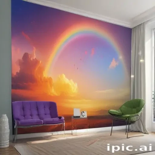 rainbow wallpaper aesthetic