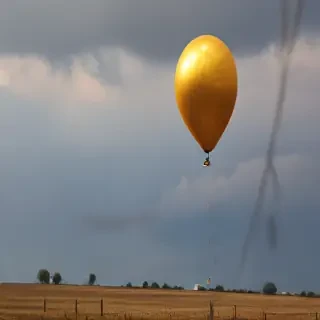 golden balloon