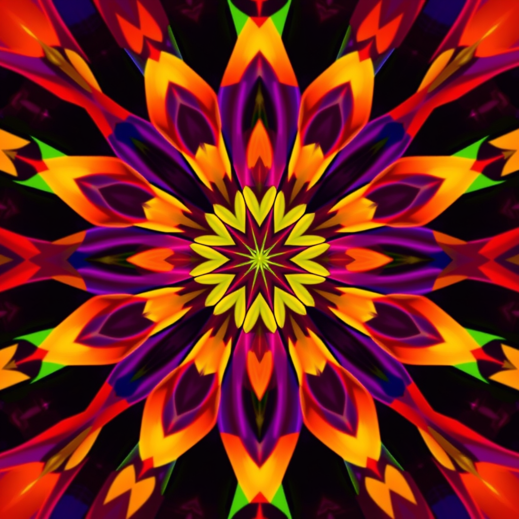create an abstract geometric pattern using vibrant colors with high contrast, captured with a DSLR camera in a close-up view, aperture set to f/2.8 for shallow depth of field, ISO 100 for clarity, and a shutter speed of 1/200s for sharpness