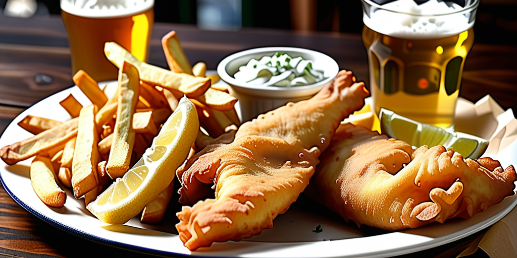 beer battered fish and chips near me