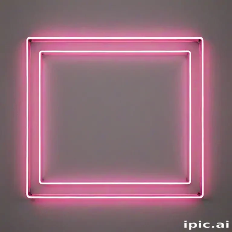 neon frame png