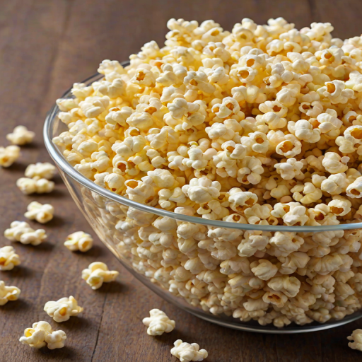 transparent popcorn