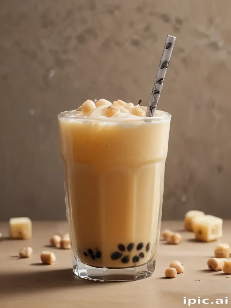 milk tea boba wallpaper