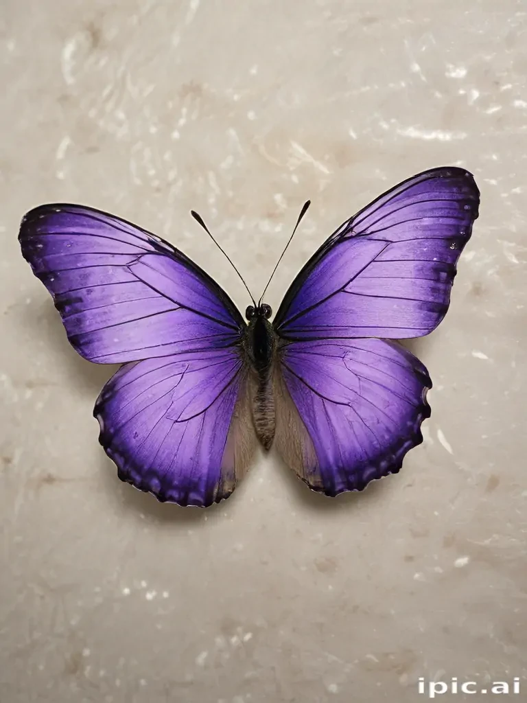 purple butterfly