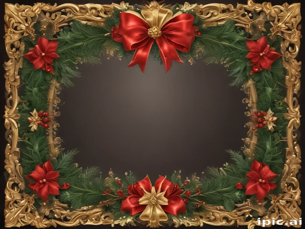 christmas frame clipart