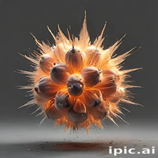 transparent explosion