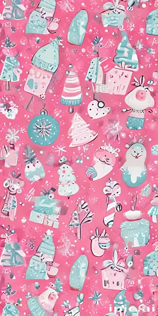 girly cute christmas wallpaper