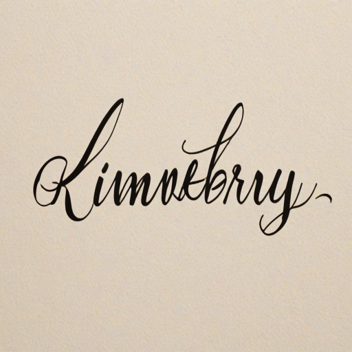 kimberly in cursive