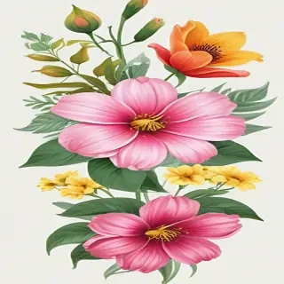 flower clipart no background
