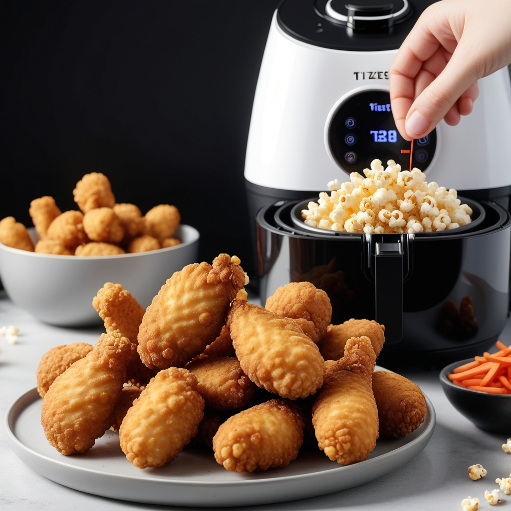 any'tizers popcorn chicken air fryer