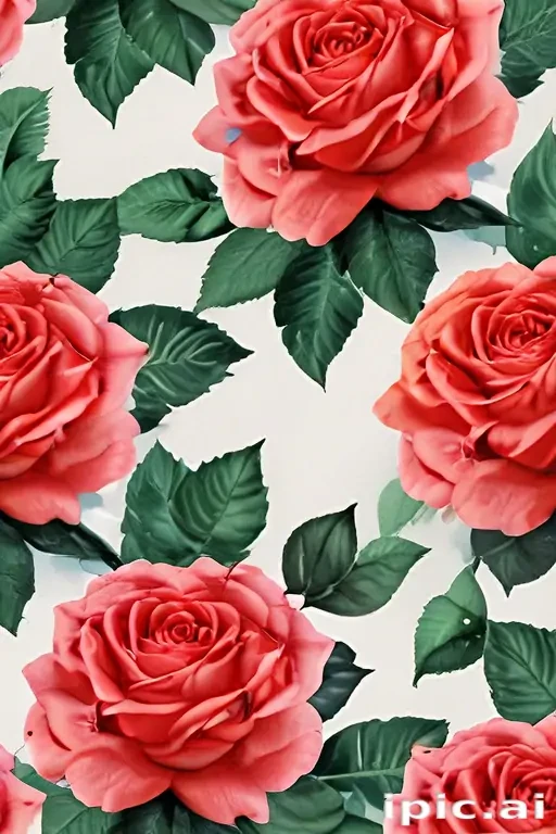 roses background
