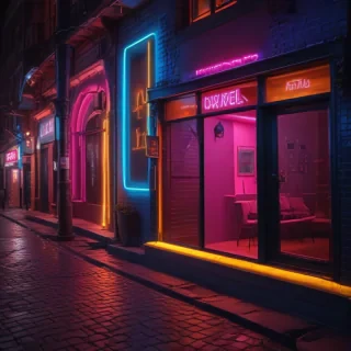 background neon colors