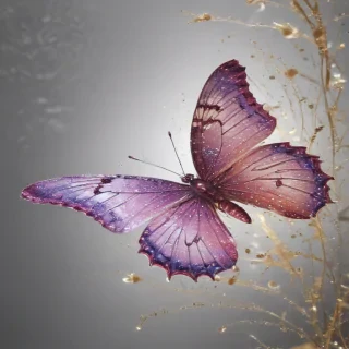 glitter butterfly wallpaper