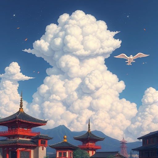 japanese clouds