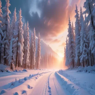 winter iphone wallpaper 4k