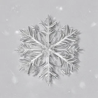 snowflake clipart free