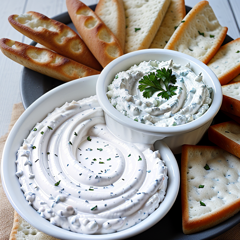 cottage cheese and ranch dip